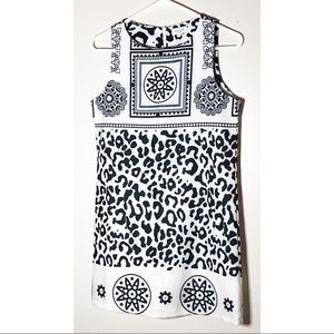 Animal print shift dress by Tea n Cup sz S NWT